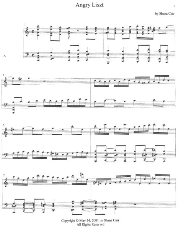 Angry Liszt - Page 1